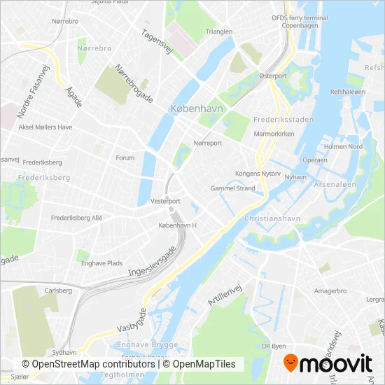 Skånetrafiken (Bus) dækningsmap