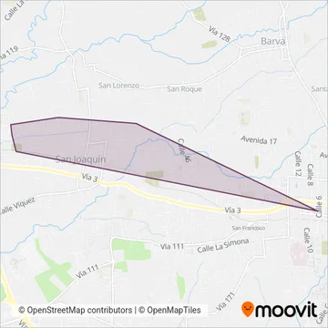 Autotransportes GIJOSA LTDA coverage area map