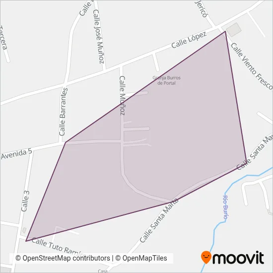 Autotransportes GIJOSA LTDA coverage area map