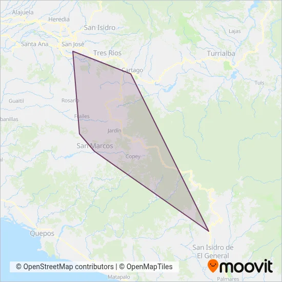 MUSOC coverage area map