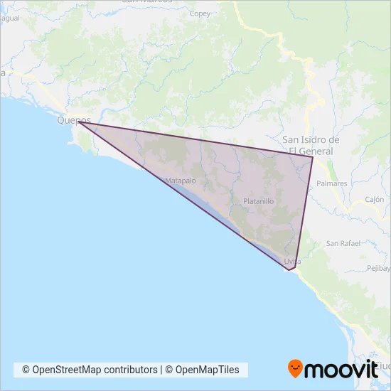 Grupo Blanco coverage area map