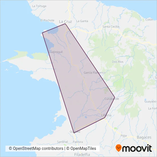 Grupo TRANSBASA coverage area map