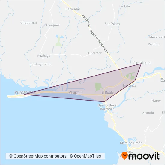 COOPEROBLE R.L. coverage area map
