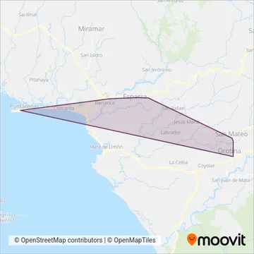 Joalpa Sociedad Anonima coverage area map