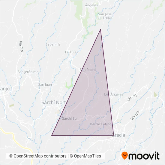 Autotransportes Santa Gertrudis, Limitada coverage area map