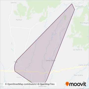 Tradobersa Sociedad Anonima coverage area map