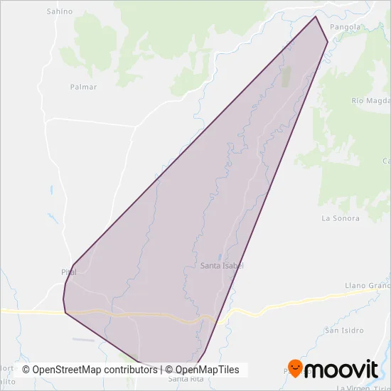Tradobersa Sociedad Anonima coverage area map
