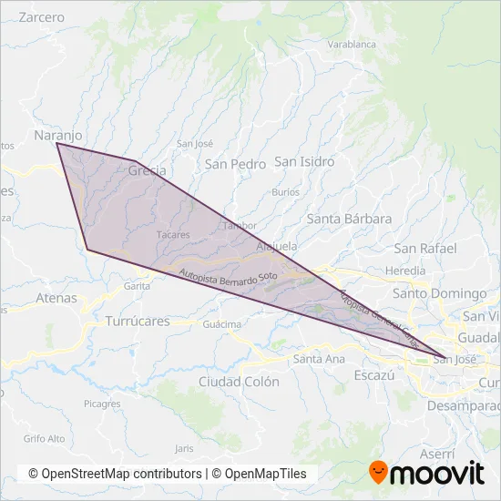 TUAN R.L. coverage area map
