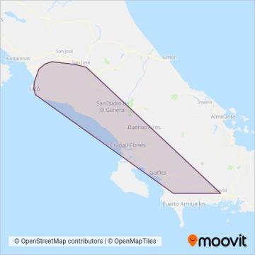 TRACOPA coverage area map