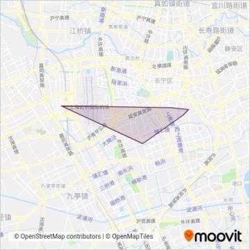 顺翔巴士线路的覆盖范围