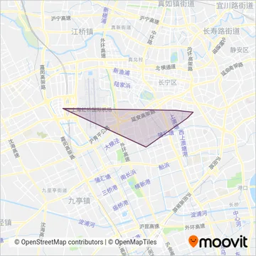 顺翔巴士线路的覆盖范围
