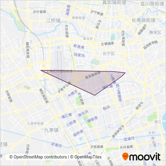 顺翔巴士线路的覆盖范围