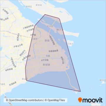 浦东公交线路的覆盖范围