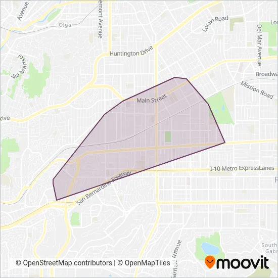 ACT coverage area map
