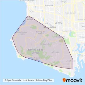 PVPTA coverage area map