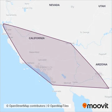 FlixBus-us coverage area map