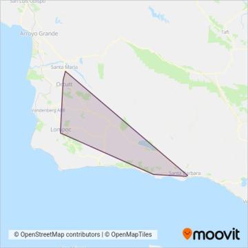 Clean Air Express coverage area map