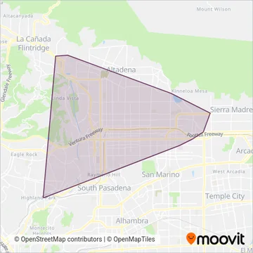 PT coverage area map