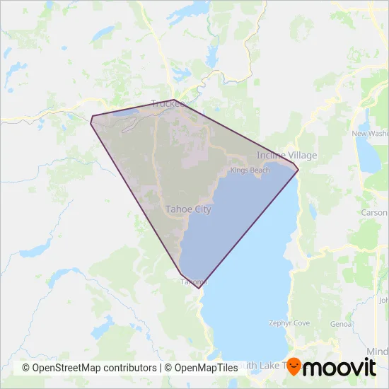 TART coverage area map