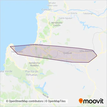 Fenur S.A. coverage area map