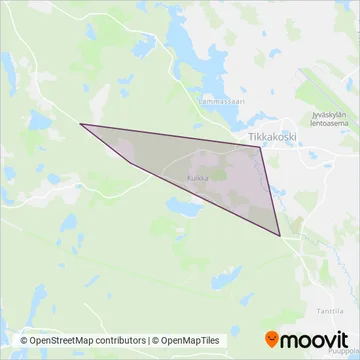 Uuraisten Liikenne Ky coverage area map