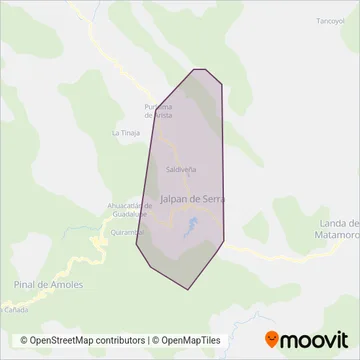 QroVan coverage area map