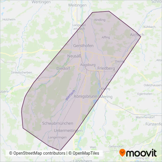 AVV coverage area map