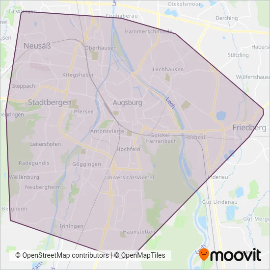 OMNIBUS Verbundsgebiet