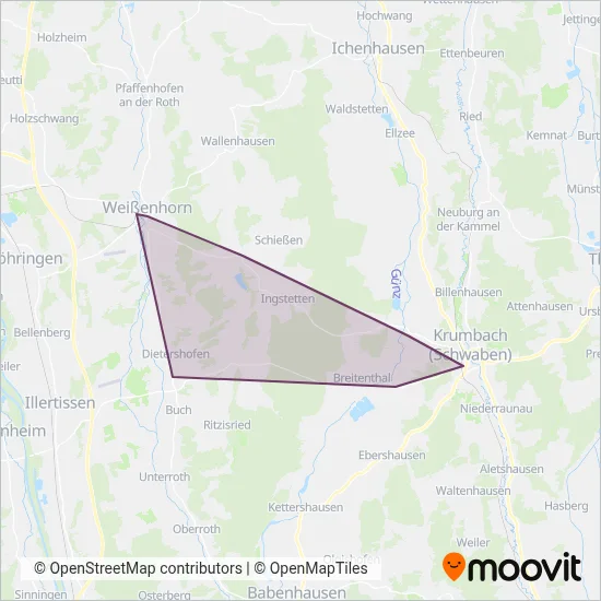 BBS Schapfl coverage area map
