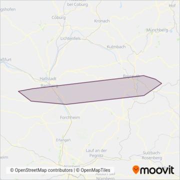 Схема покрытия компании Bus BA BT PVU-Region