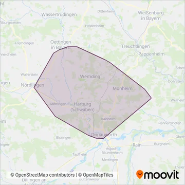 Схема покрытия компании Osterrieder