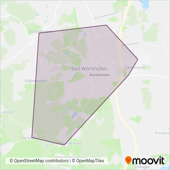 Stadtverkehr Bad Wörishofen Verbundsgebiet