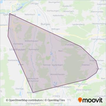 Схема покрытия компании RBA Neu Ulm