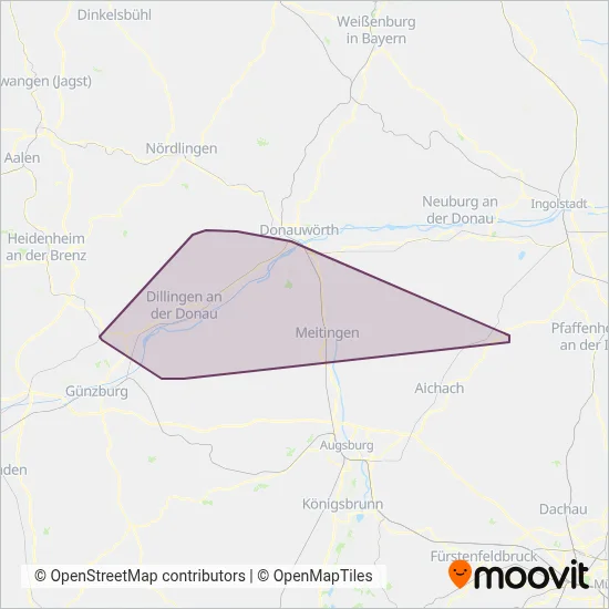 Schwabenbus Dillingen (Bus) Verbundsgebiet