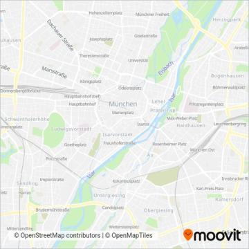 Схема покрытия компании alex - Die Länderbahn GmbH DLB (Поезд)