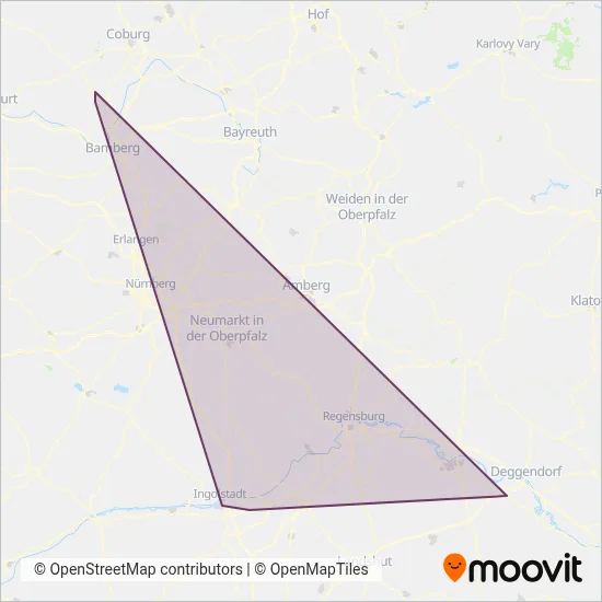 agilis (Bus) Verbundsgebiet