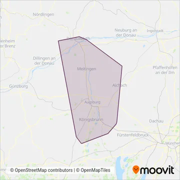 Bus9 coverage area map