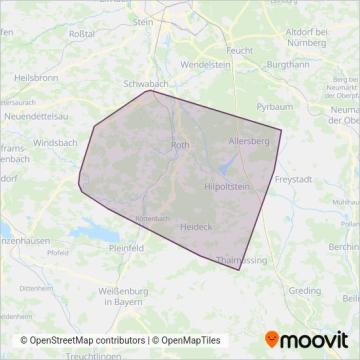 Схема покрытия компании Bus10