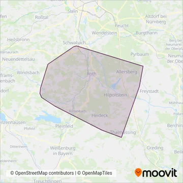 Bus10 coverage area map
