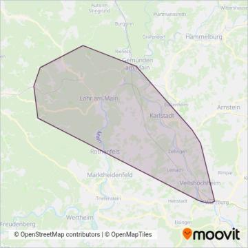 Схема покрытия компании Hock