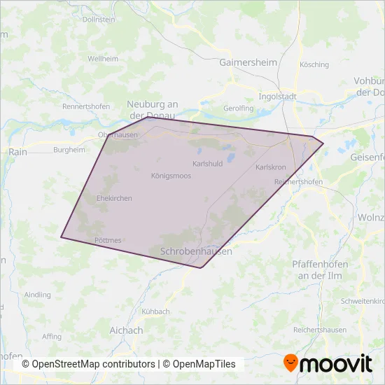 Landkreis Neuburg-Schrobenhausen Verbundsgebiet