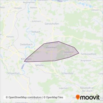 Схема покрытия компании Bus12