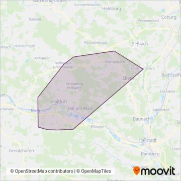 Схема покрытия компании VGN