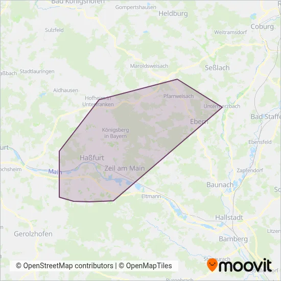 VGN coverage area map