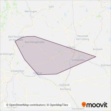 Схема покрытия компании Wagenhäuser
