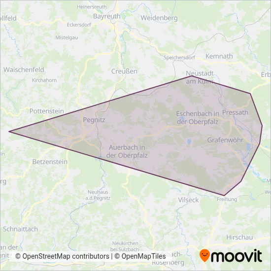 Bus15 Verbundsgebiet