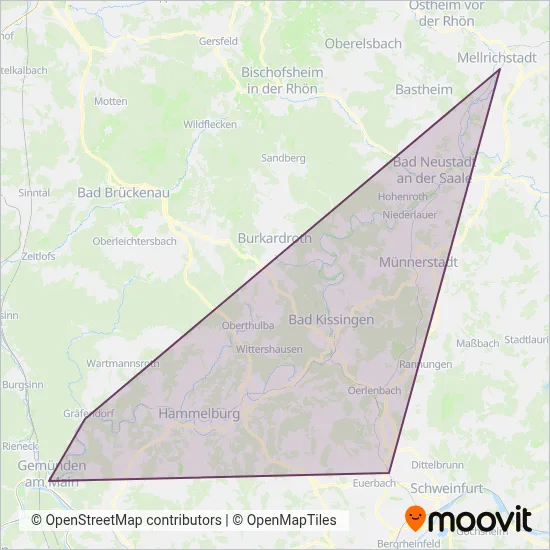 Erfurter Bahn (Bus) Verbundsgebiet
