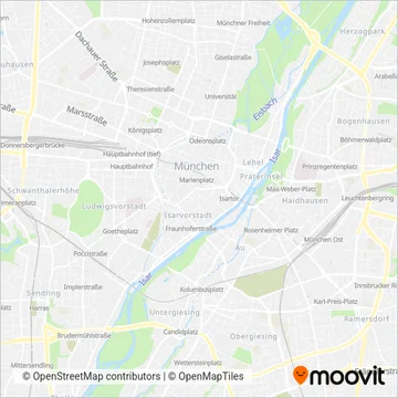 Схема покрытия компании DB Fernverkehr (Codesharing)
