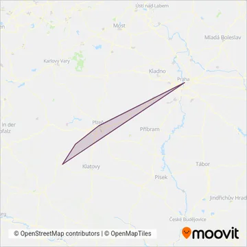 Ceske Drahy coverage area map