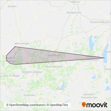 Схема покрытия компании Hutter